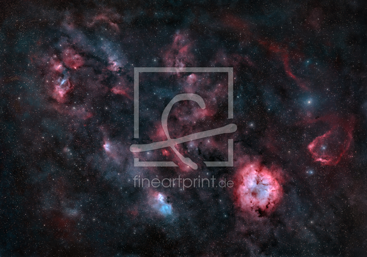 Bild-Nr.: 12895732 Weitfeld Astrophoto der Konstellation Kepheus erstellt von Smileus