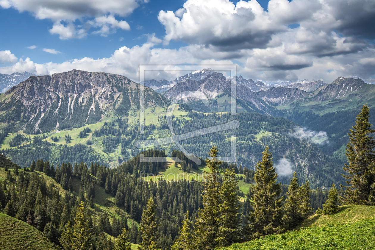 Bild-Nr.: 12897360 Obere Stindenalpe Tiroler Berge erstellt von Steffen Gierok