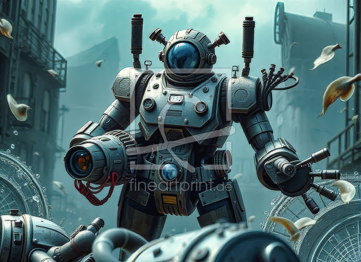 Bild-Nr.: 12898027 Steampunk Taucher KI erstellt von XYRIUS