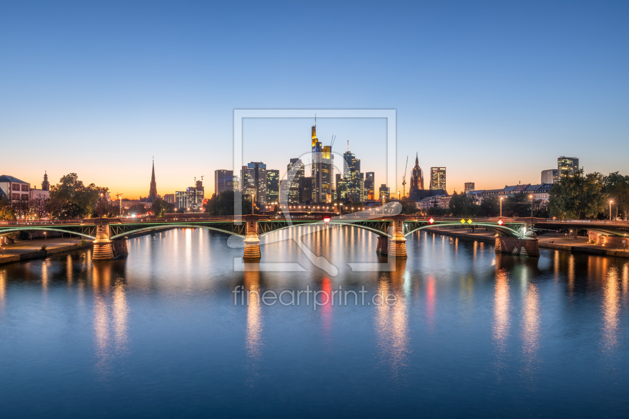 Bild-Nr.: 12898417 Ignatz Bubis Brücke in Frankfurt am Main  erstellt von eyetronic