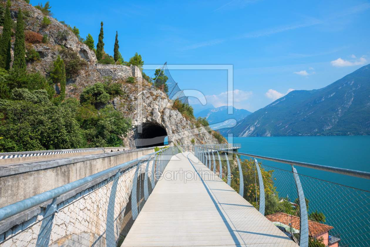 Bild-Nr.: 12898426 Gardasee Radweg erstellt von SusaZoom