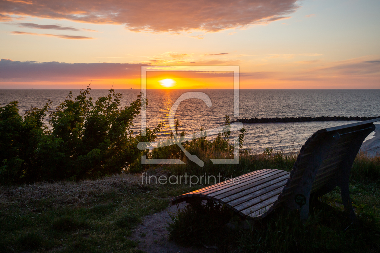 Bild-Nr.: 12898602 Ahrenshoop Sonnenuntergang 2 erstellt von Schildchen