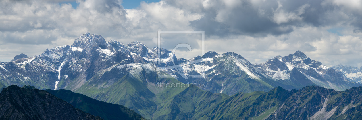 Bild-Nr.: 12900355 Ein Hauch von Winter im Herzen des Sommers erstellt von Walter G. Allgöwer