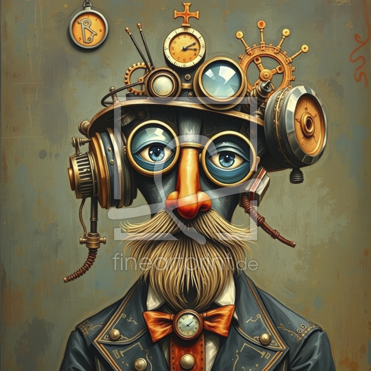 Bild-Nr.: 12900585 Steampunk KI erstellt von XYRIUS