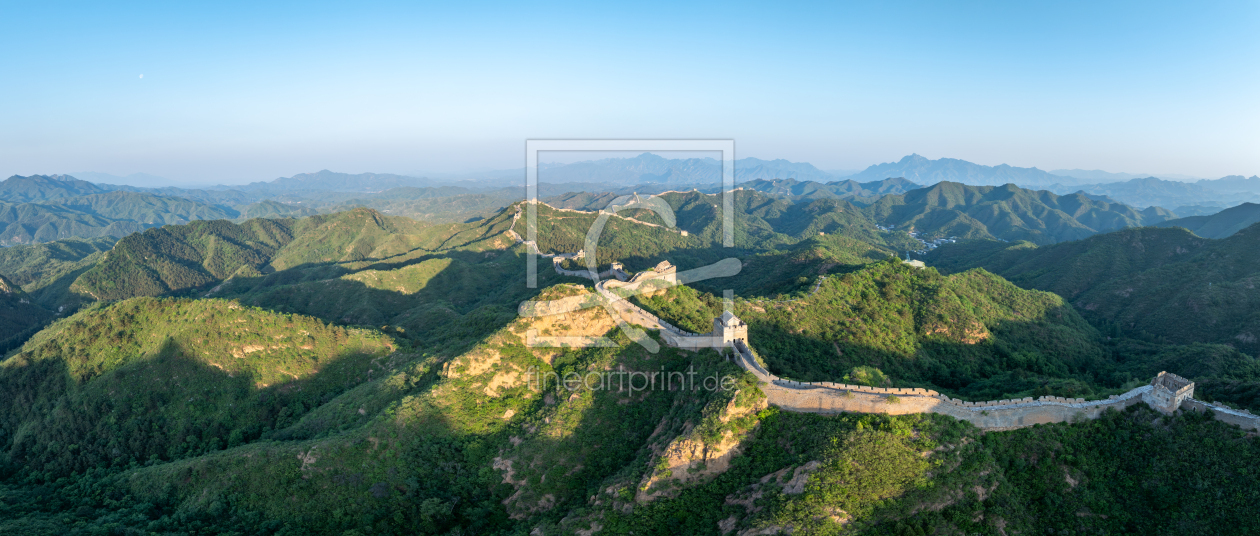 Bild-Nr.: 12901006 Luftaufnahme der Chinesischen Mauer erstellt von eyetronic