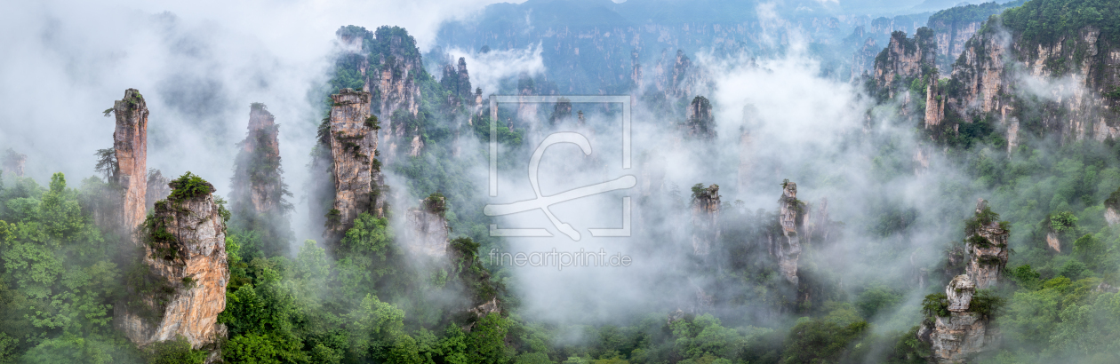 Bild-Nr.: 12901010 Wolkenmeer in Zhangjiajie erstellt von eyetronic