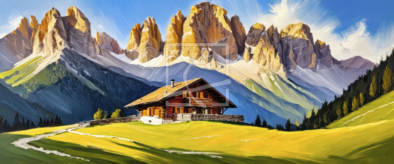 Bild-Nr.: 12901972 Berglandschaft im Sommer KI erstellt von XYRIUS