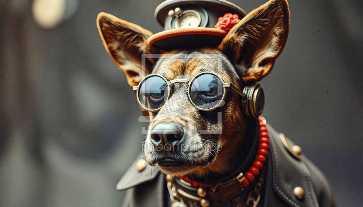 Bild-Nr.: 12902203 Tierischer Steampunk KI erstellt von XYRIUS