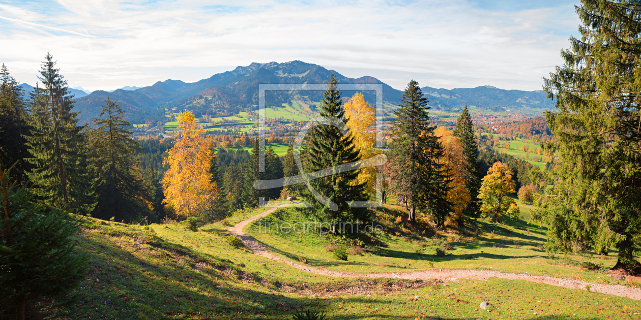 Bild-Nr.: 12902352 Grasleitensteig Herbstwanderung Lenggries erstellt von SusaZoom