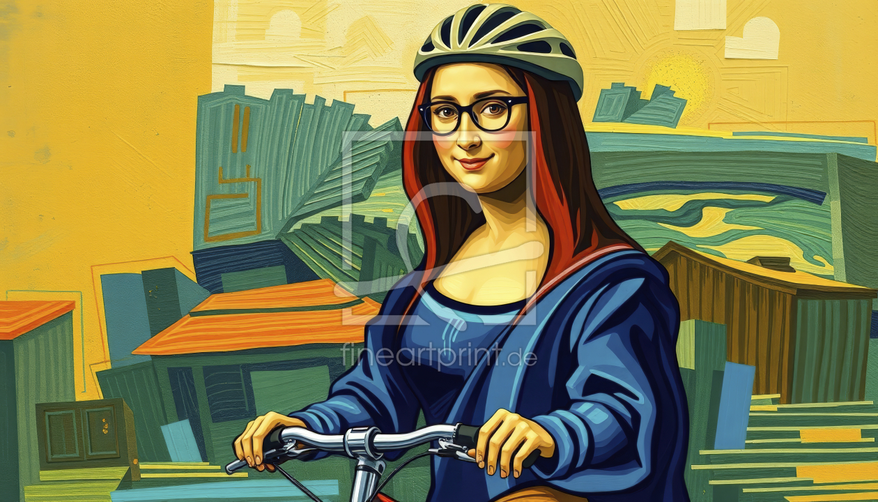 Bild-Nr.: 12902941 Mona Lisa KI erstellt von XYRIUS