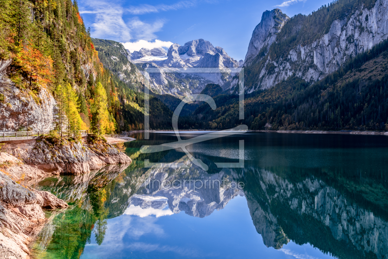 Bild-Nr.: 12903115 Gosausee und Dachsteingletscher erstellt von Achim Thomae