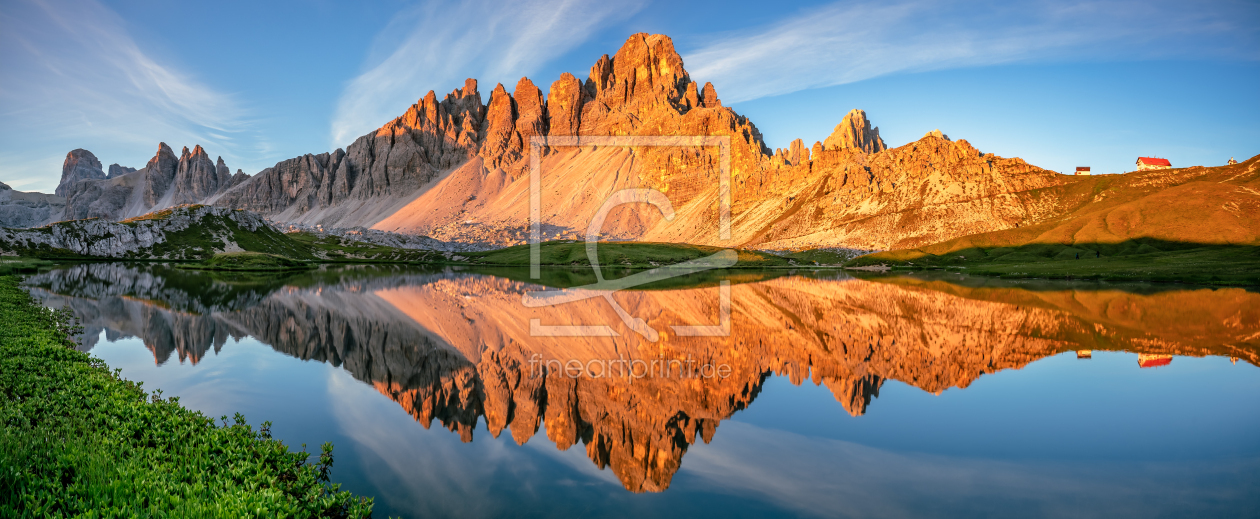 Bild-Nr.: 12903295 Sonnenaufgang in den Dolomiten erstellt von Achim Thomae