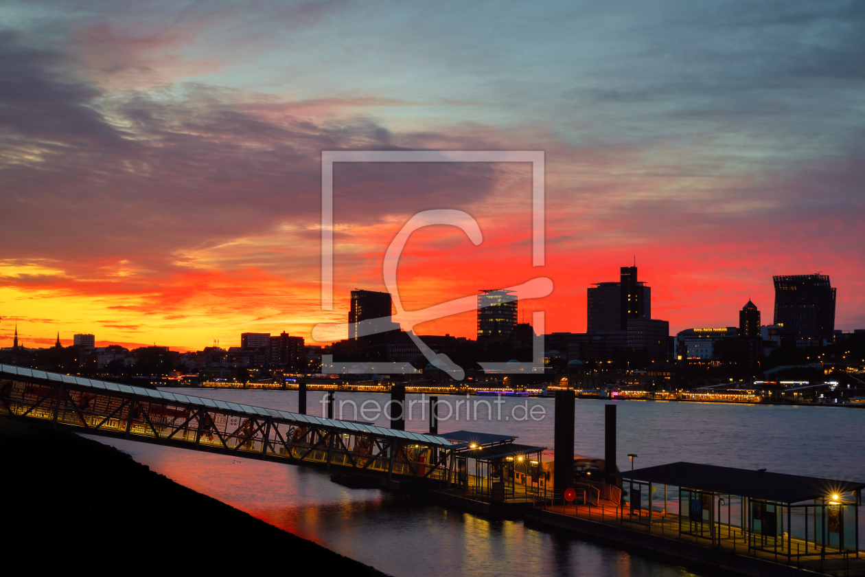 Bild-Nr.: 12904017 Skyline Hamburg erstellt von uh-Photography
