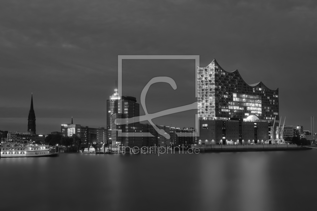 Bild-Nr.: 12904310 Hamburg - Elbphilharmonie Schwarz-Weiß  erstellt von uh-Photography