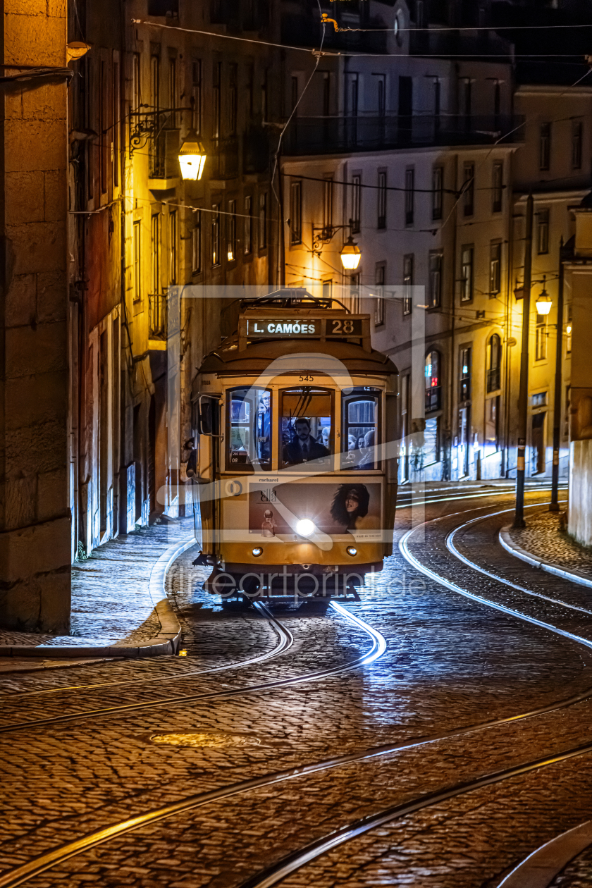 Bild-Nr.: 12904396 Nacht in Lissabon erstellt von DirkR