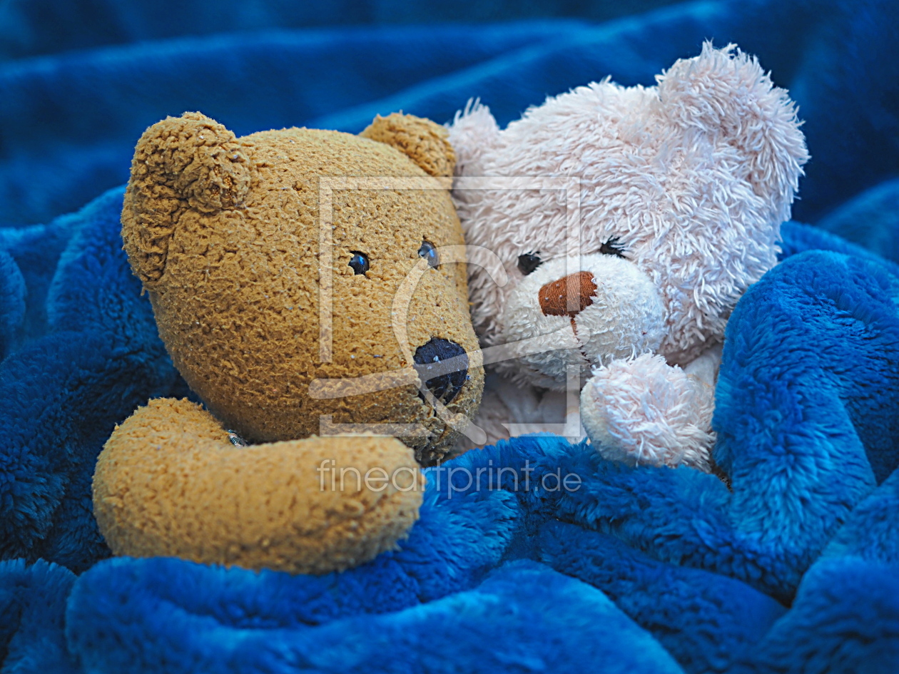 Bild-Nr.: 12904580 Zwei Teddybären kuscheln erstellt von Herbo