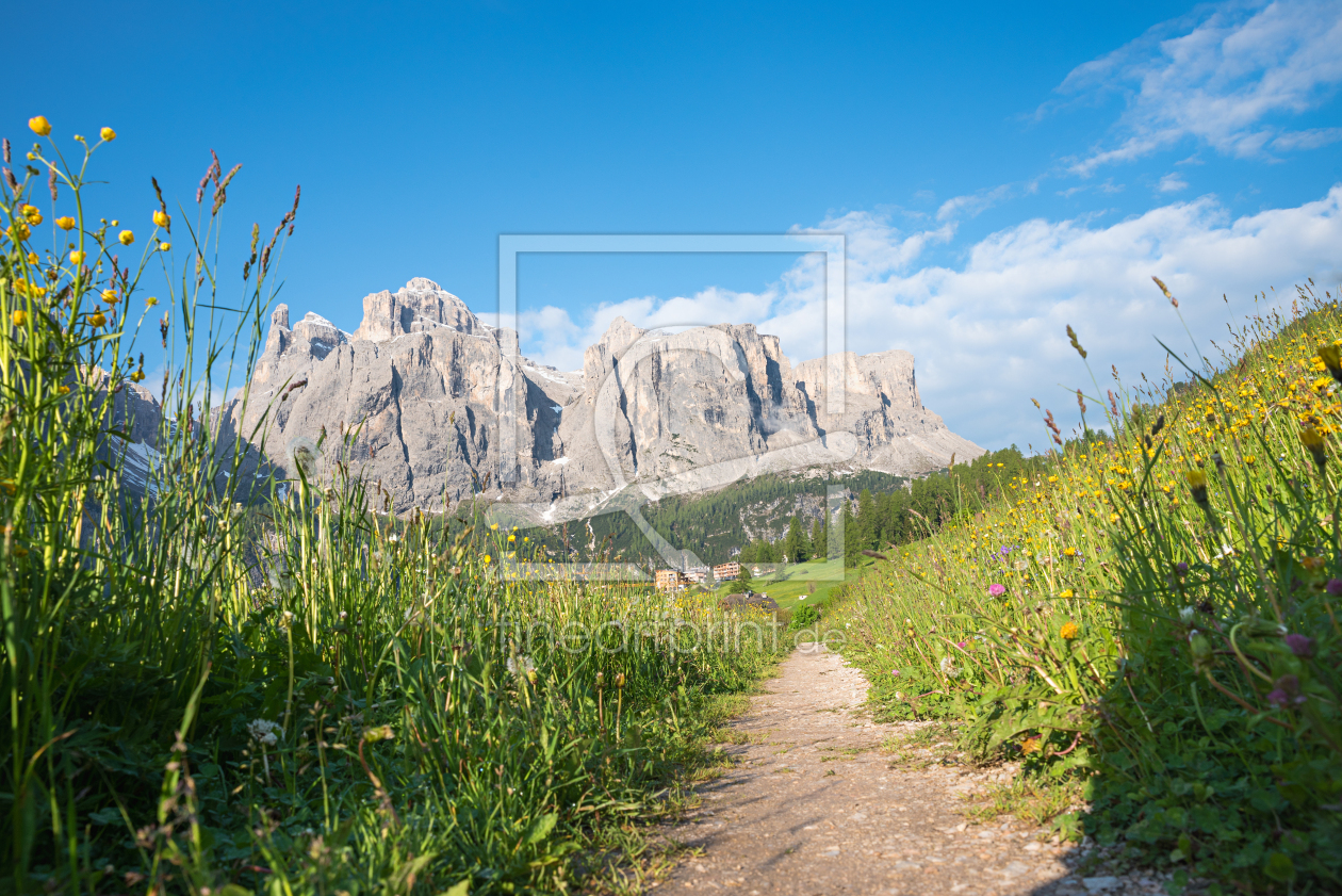 Bild-Nr.: 12905108 Wiesenpfad mit Sellablick erstellt von SusaZoom