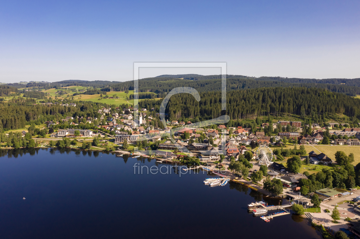 Bild-Nr.: 12905269 Luftbild Titisee im Schwarzwald erstellt von dieterich