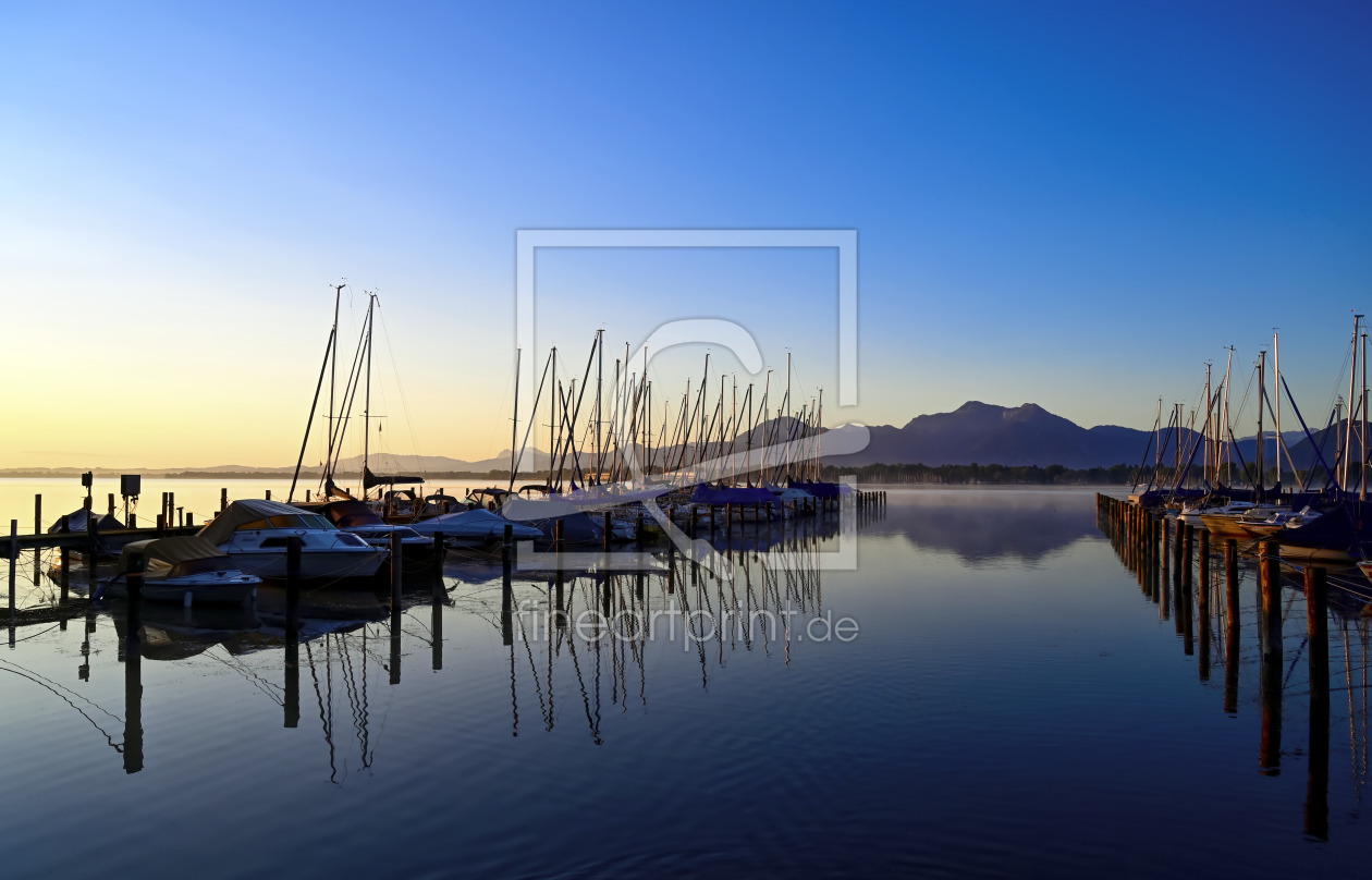Bild-Nr.: 12906483 Der Chiemsee im Morgenlicht erstellt von Joachim Hertwig
