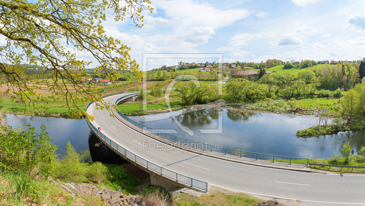 Bild-Nr.: 12906872 Brücke über den Schwarzen Regen Niederbayern erstellt von SusaZoom