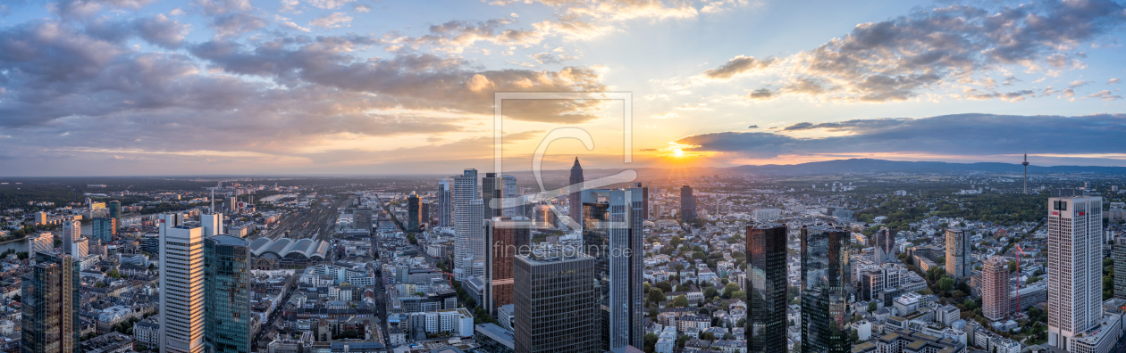 Bild-Nr.: 12907390 Sonnenuntergang in Frankfurt am Main erstellt von eyetronic