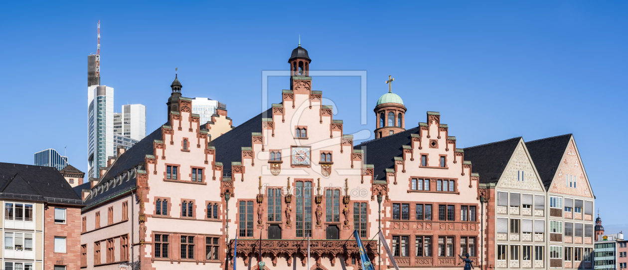 Bild-Nr.: 12907395 Frankfurter Römer Panorama erstellt von eyetronic