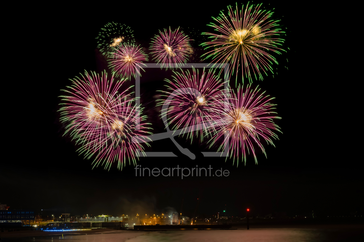 Bild-Nr.: 12907461 Sail Bremerhaven - Feuerwerk erstellt von uh-Photography
