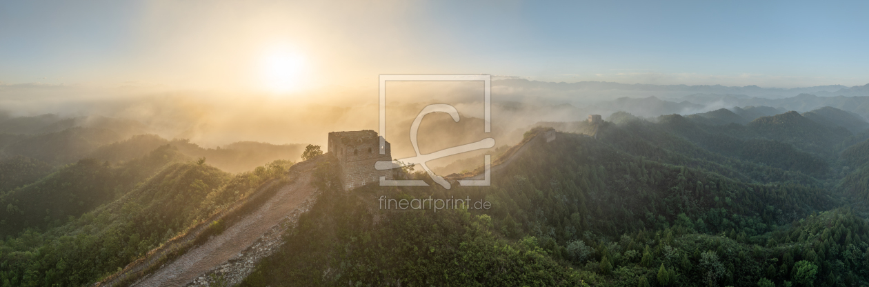 Bild-Nr.: 12907505 Chinesische Mauer im Nebel erstellt von eyetronic