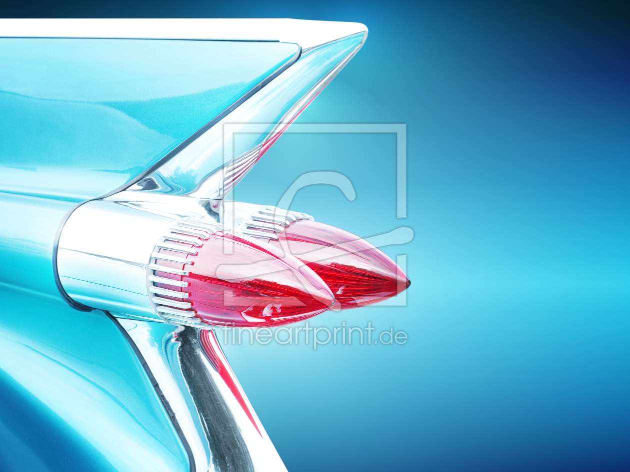 Bild-Nr.: 12907657 Amerikanischer Oldtimer Deville 1959 Heckflosse erstellt von Beate Gube