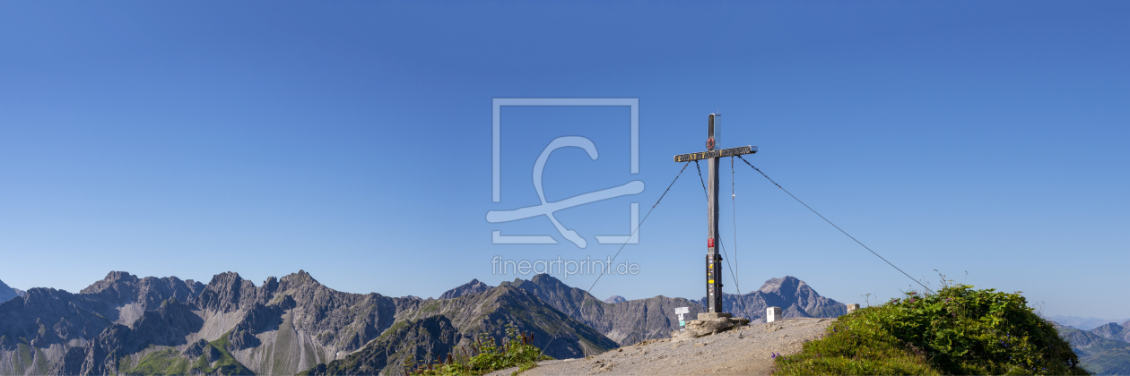 Bild-Nr.: 12908433 Das Fellhorn und seine Nachbarn erstellt von Walter G. Allgöwer