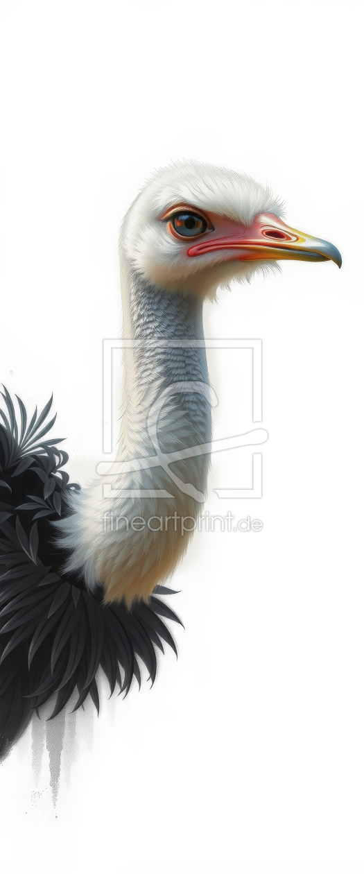 Bild-Nr.: 12908640 Strauß Vogel KI erstellt von XYRIUS