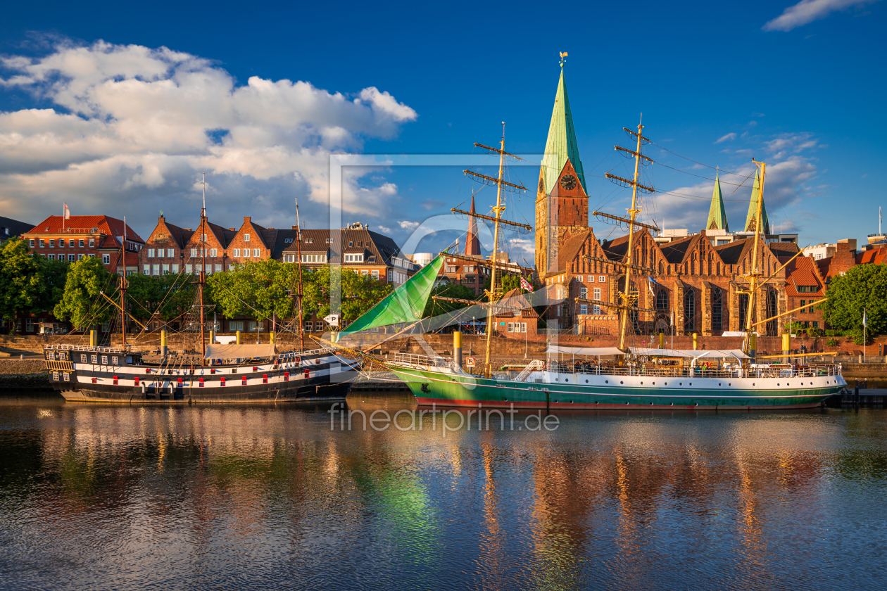 Bild-Nr.: 12908679 Schlachte an der Weser in Bremen erstellt von Mapics