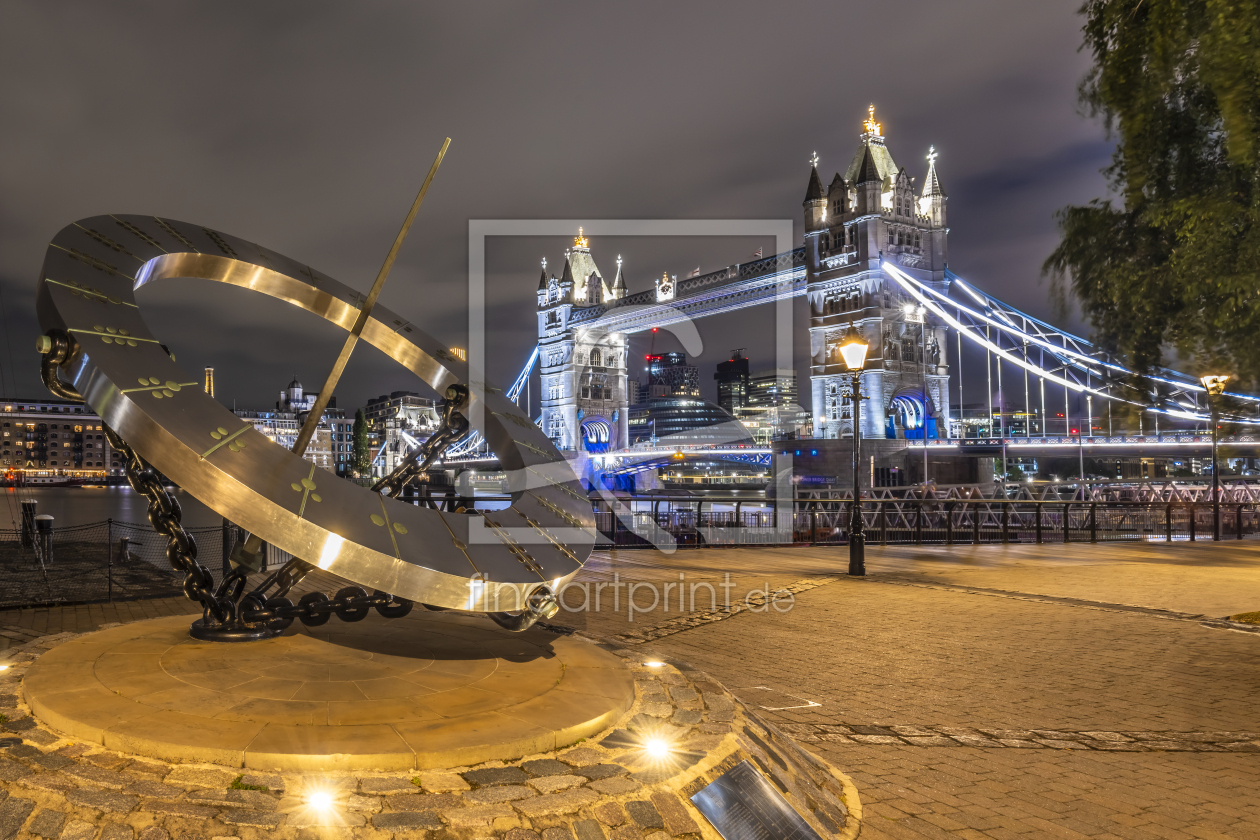 Bild-Nr.: 12908990 LONDON Tower Bridge im Lichterglanz erstellt von Melanie Viola