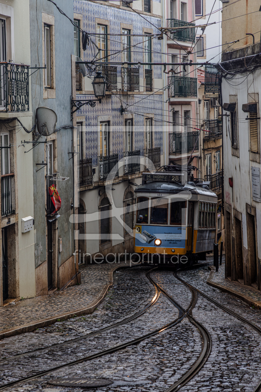 Bild-Nr.: 12909112 Strassenbahn in Lissabon erstellt von DirkR