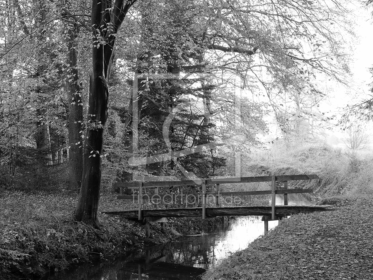 Bild-Nr.: 12909170 Brücke am Waldrand erstellt von Herbo