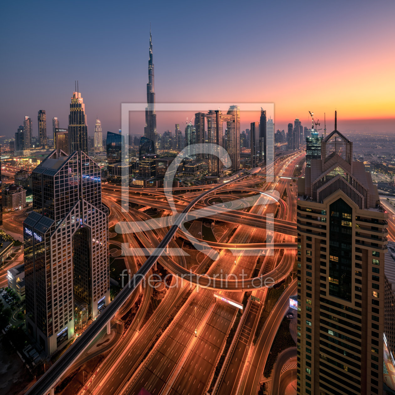 Bild-Nr.: 12909723 Sonnenuntergang in Dubai erstellt von Achim Thomae
