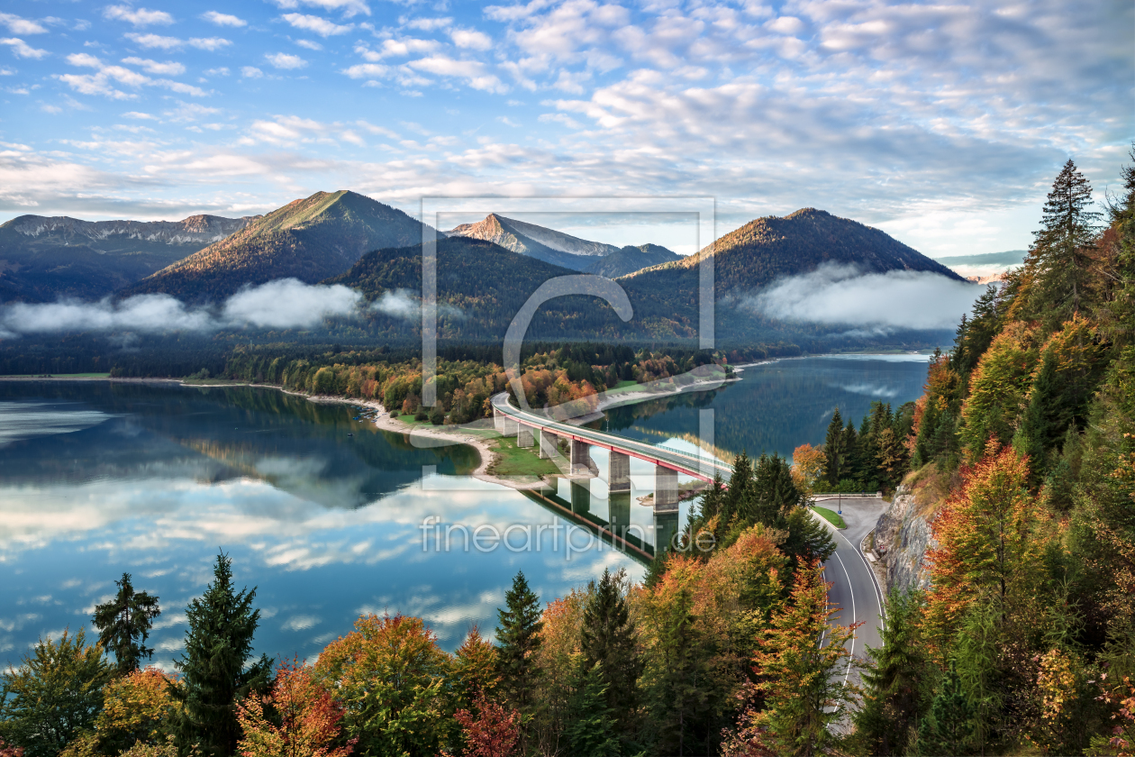 Bild-Nr.: 12909944 Herbst am Sylvensteinstausee Bayern erstellt von Achim Thomae