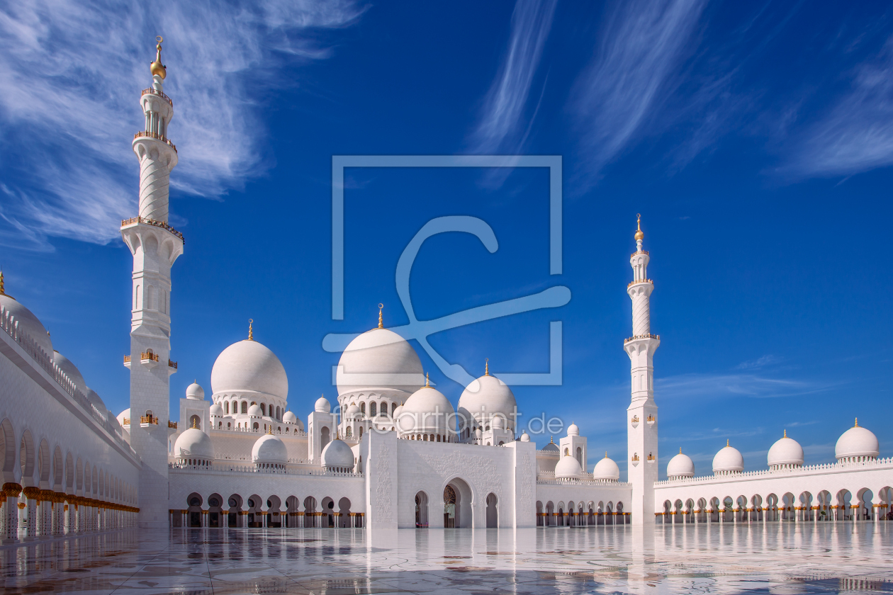 Bild-Nr.: 12910046 Sheikh Zayed Grand Mosque Abu Dhabi erstellt von Achim Thomae