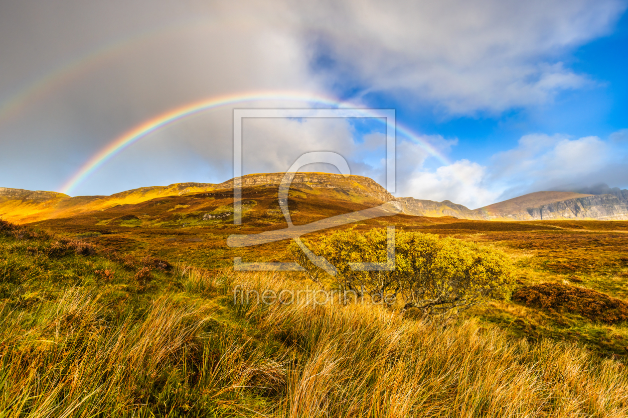 Bild-Nr.: 12910693 Regenbogen in den Highlands erstellt von Daniela Beyer