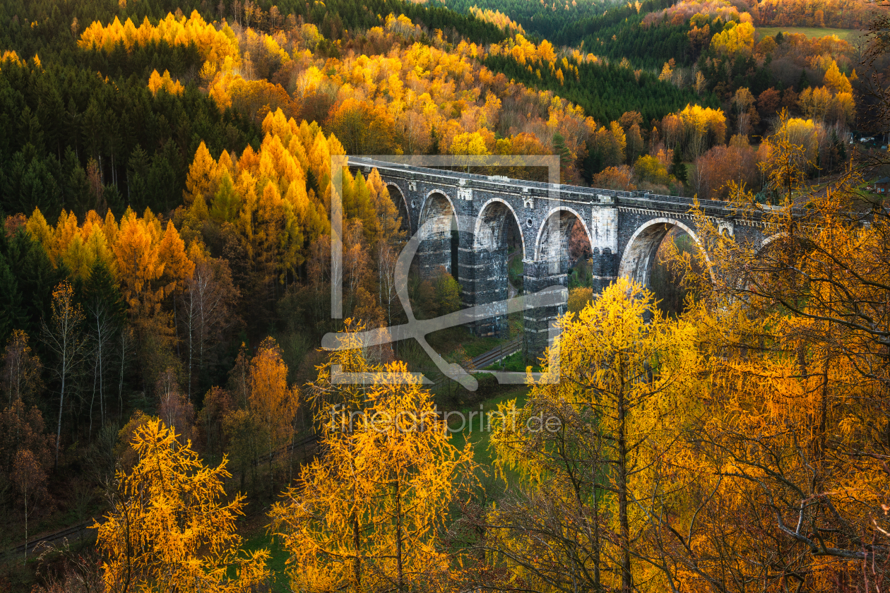 Bild-Nr.: 12910702 Herbst am Viadukt erstellt von Daniela Beyer