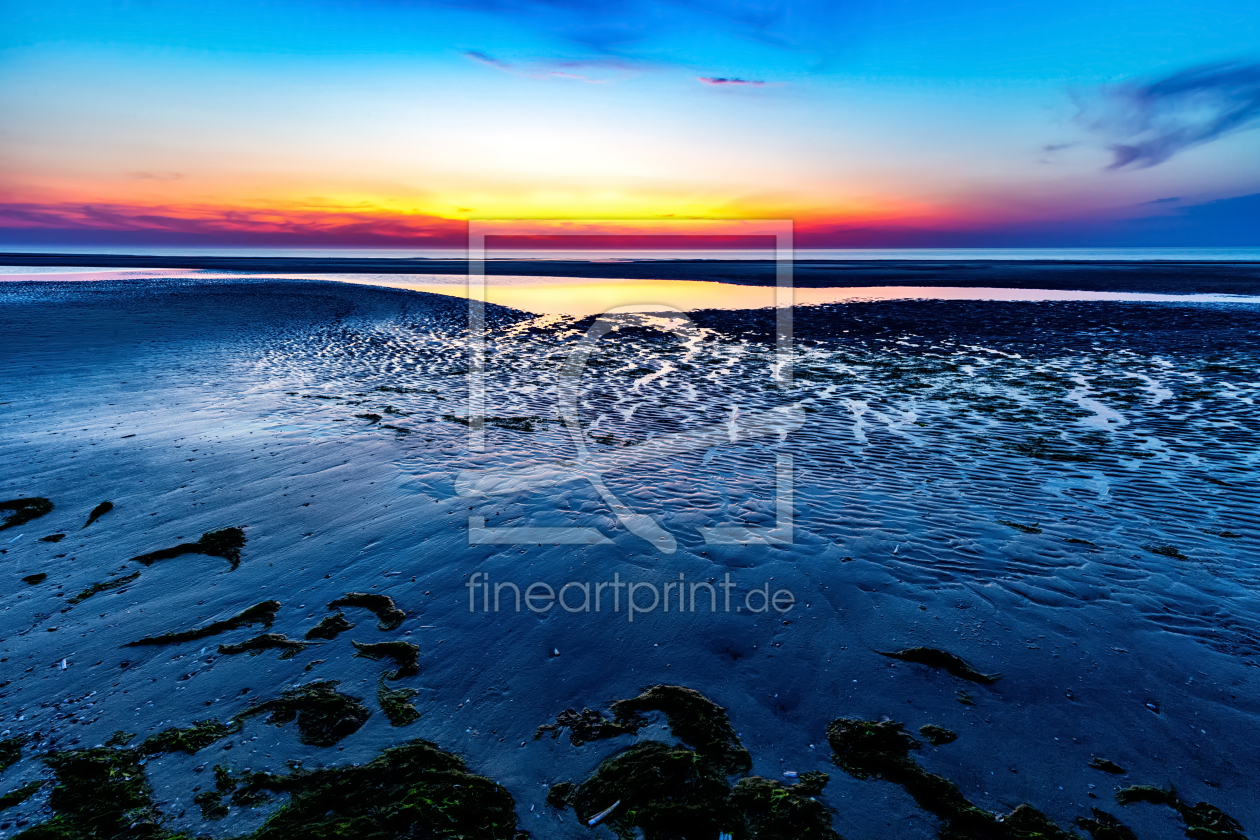 Bild-Nr.: 12910945 Sonnenuntergang an der Nordsee erstellt von DirkR