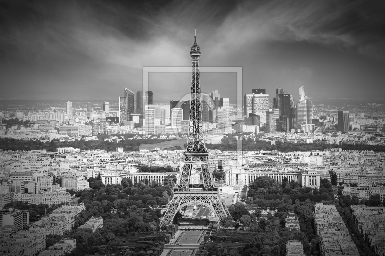 Bild-Nr.: 12911110 Blick von Aussichtsplattform des Tour Montparnasse erstellt von Melanie Viola