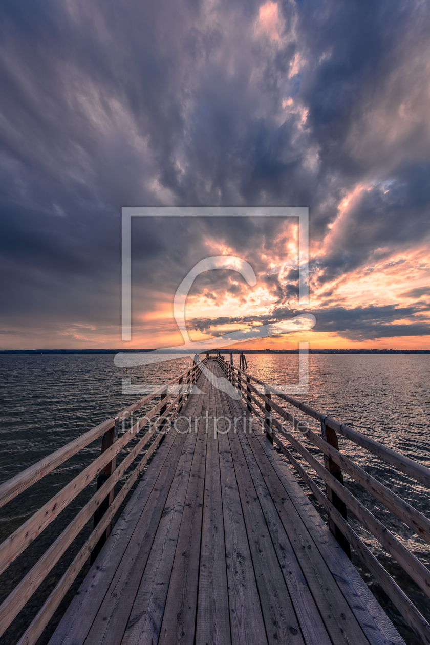 Bild-Nr.: 12911287 Sonnenuntergang am Ammersee erstellt von Achim Thomae