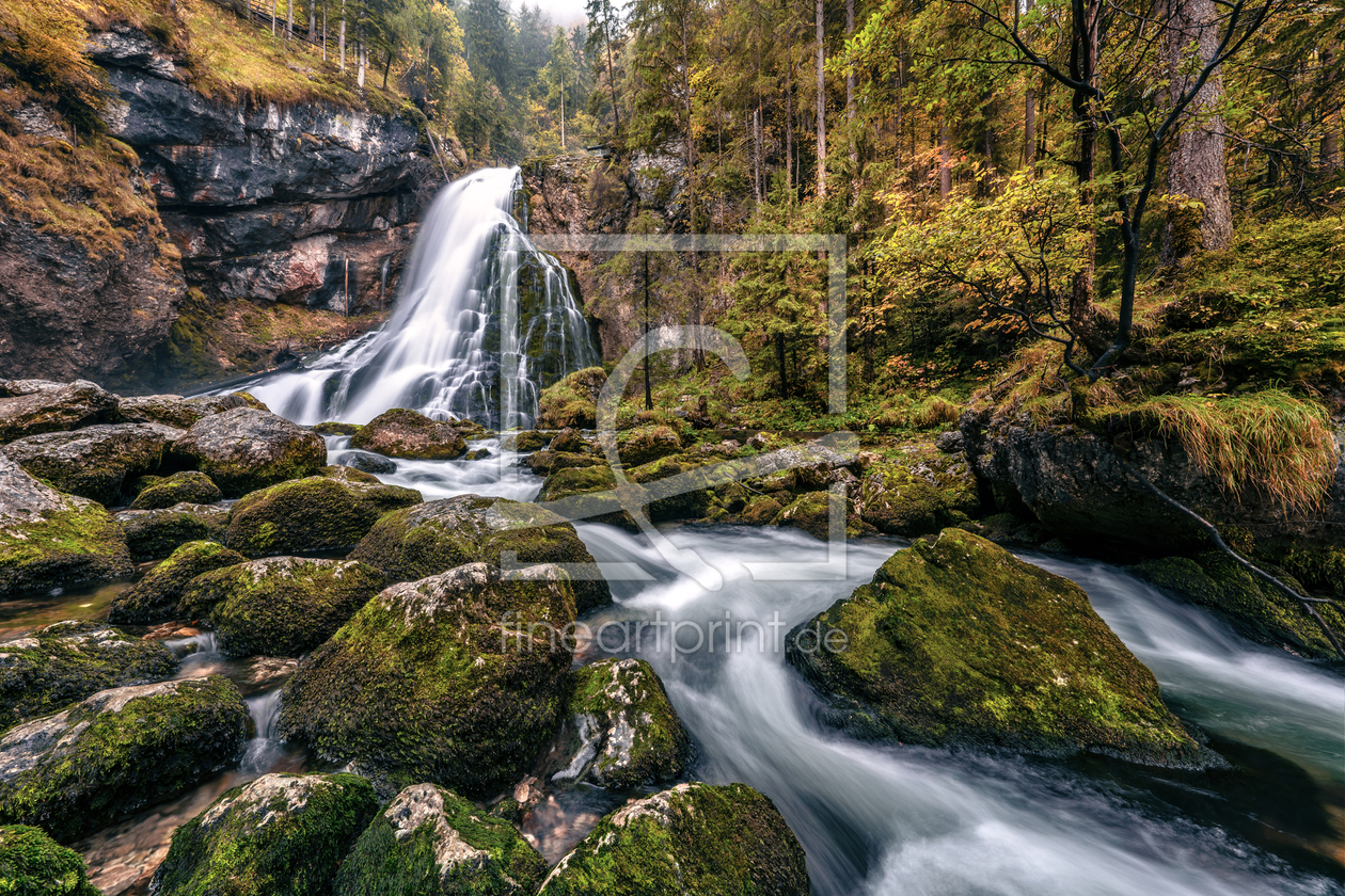 Bild-Nr.: 12911289 Gollinger Wasserfall im Herbst erstellt von Achim Thomae