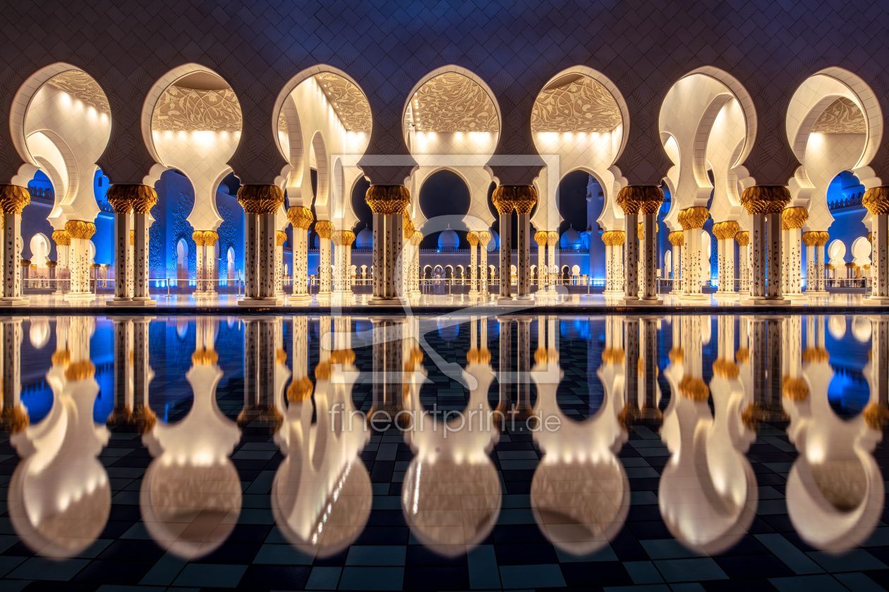 Bild-Nr.: 12911796 Sheikh Zayed Grand Mosque Abu Dhabi erstellt von Achim Thomae