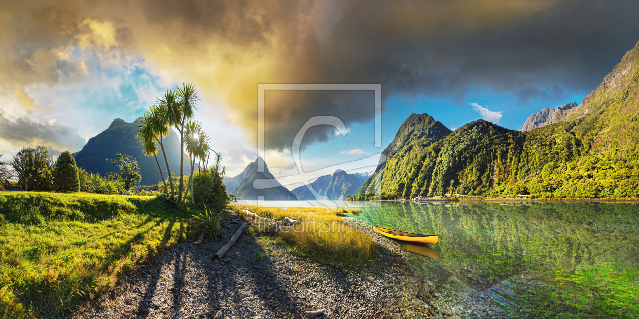 Bild-Nr.: 12911802 Milford Sound Light erstellt von Michael und Elisabeth Rucker