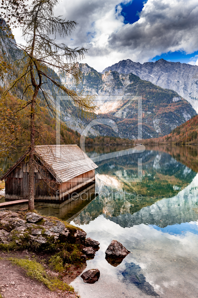 Bild-Nr.: 12912090 Bootshaus am Obersee erstellt von DirkR