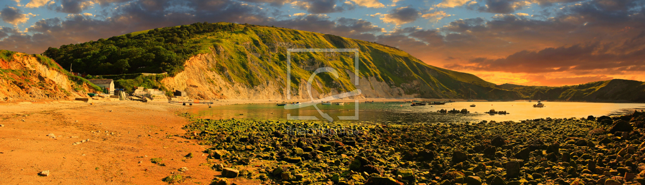 Bild-Nr.: 12912396 Lulworth Cove  Sunset erstellt von SusaZoom