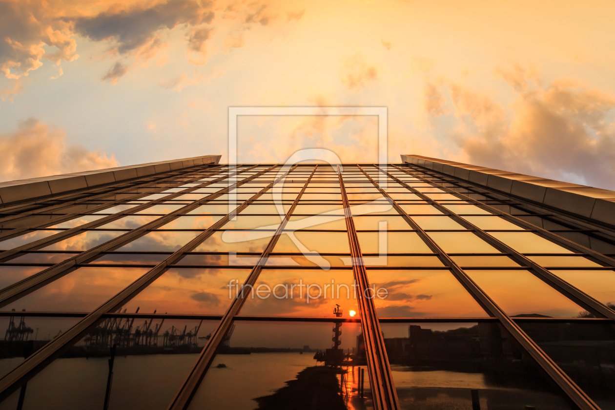 Bild-Nr.: 12913057 Dockland Mirror erstellt von Ursula Reins