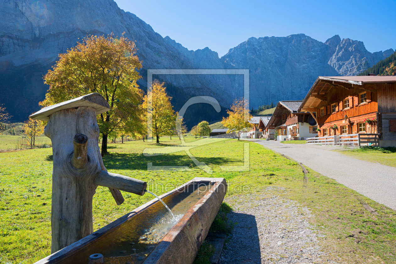 Bild-Nr.: 12913334 Almdorf Eng im Karwendel  erstellt von SusaZoom
